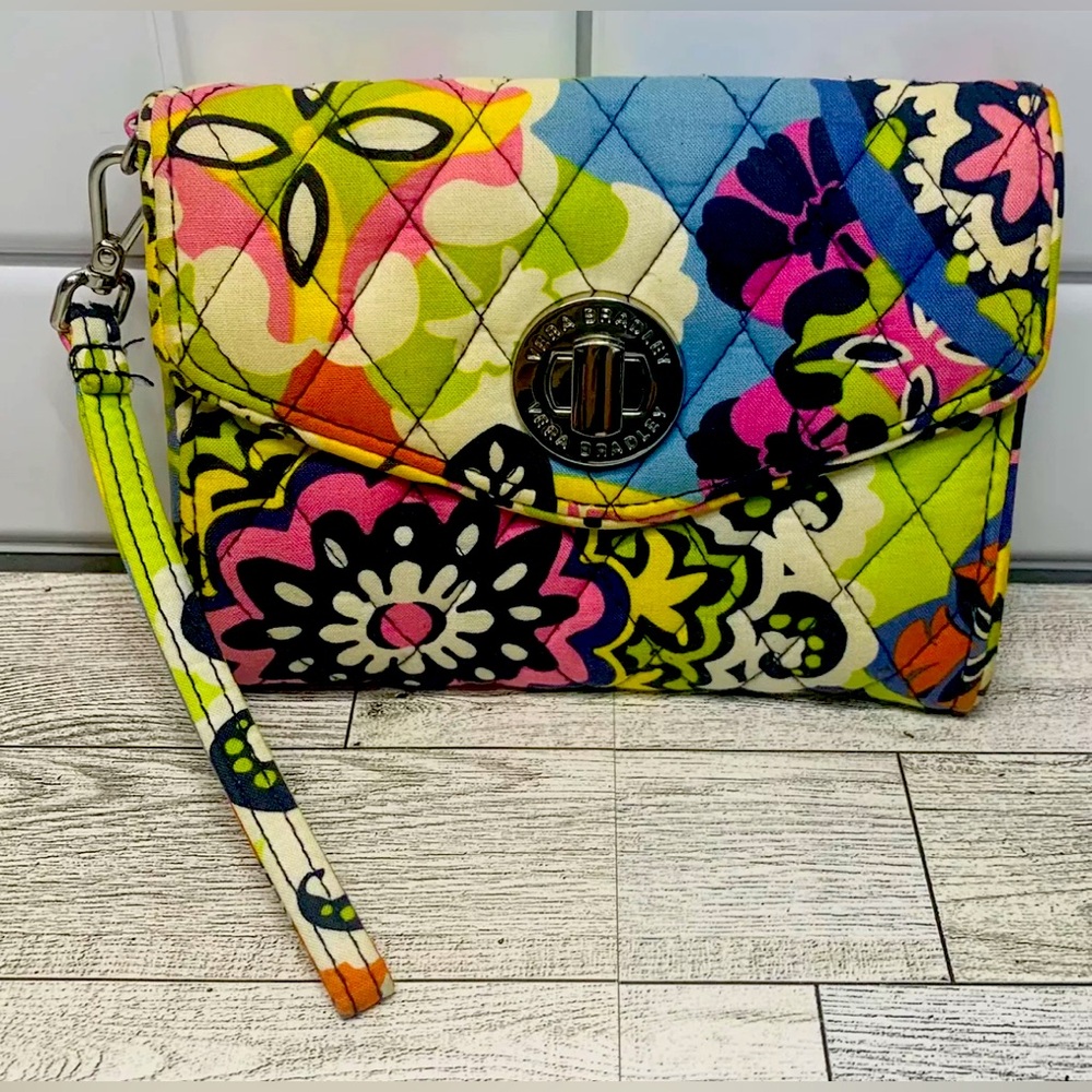 Vera Bradley Your Turn Rio Wristlett Wallet